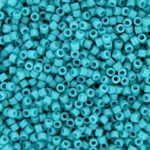 miyuki-delica-11-0-dyed-opaque-matted-turquoise-DB0793