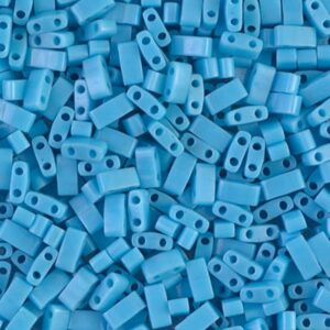 miyuki-half-tila-beads-opaque-turquoise-blue-HTL-413