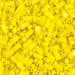 miyuki-half-tila-beads-opaque-yellow-HTL-404